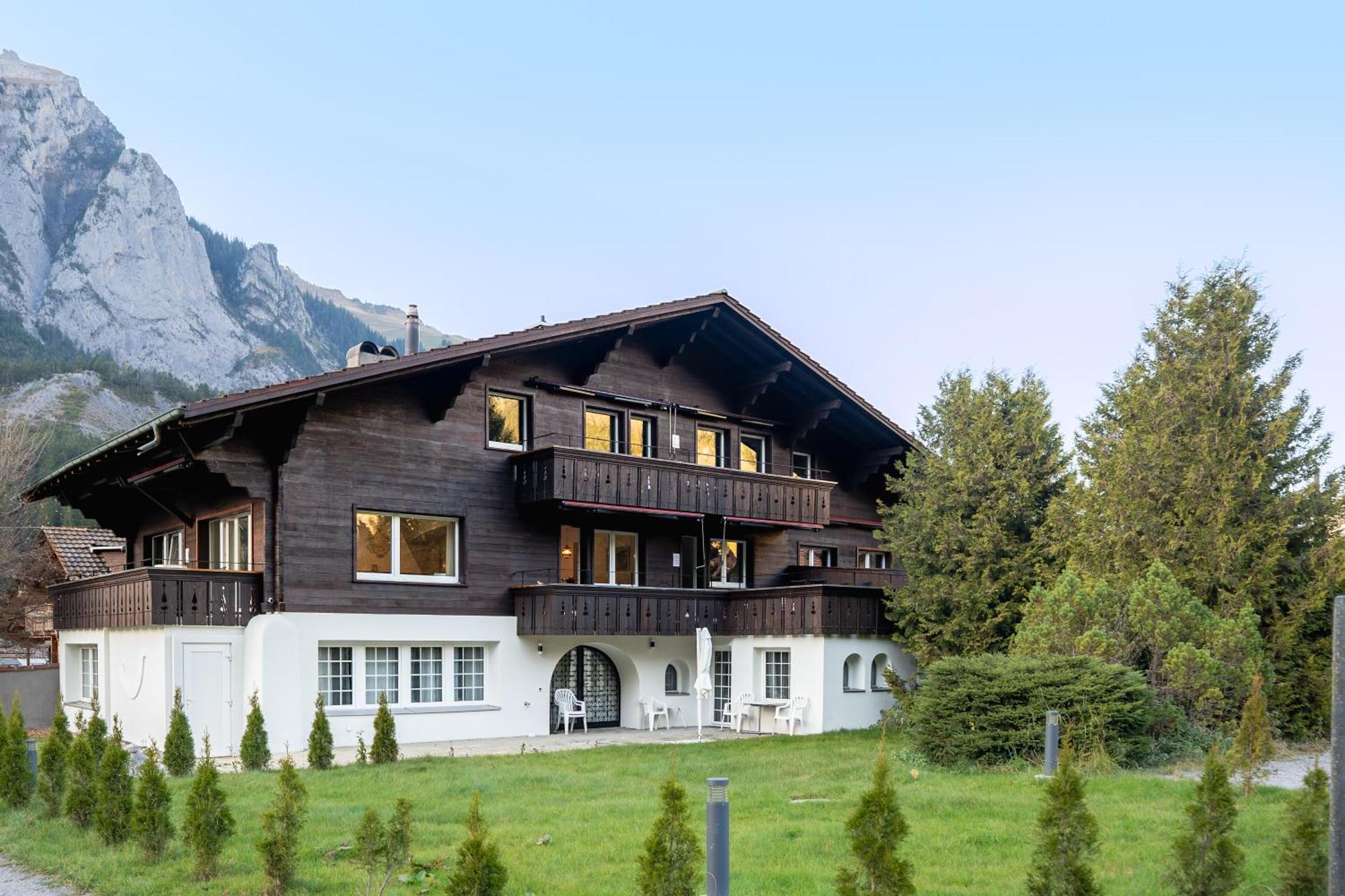Bellevue & Classy Mountain View Apartment Kandersteg Zewnętrze zdjęcie