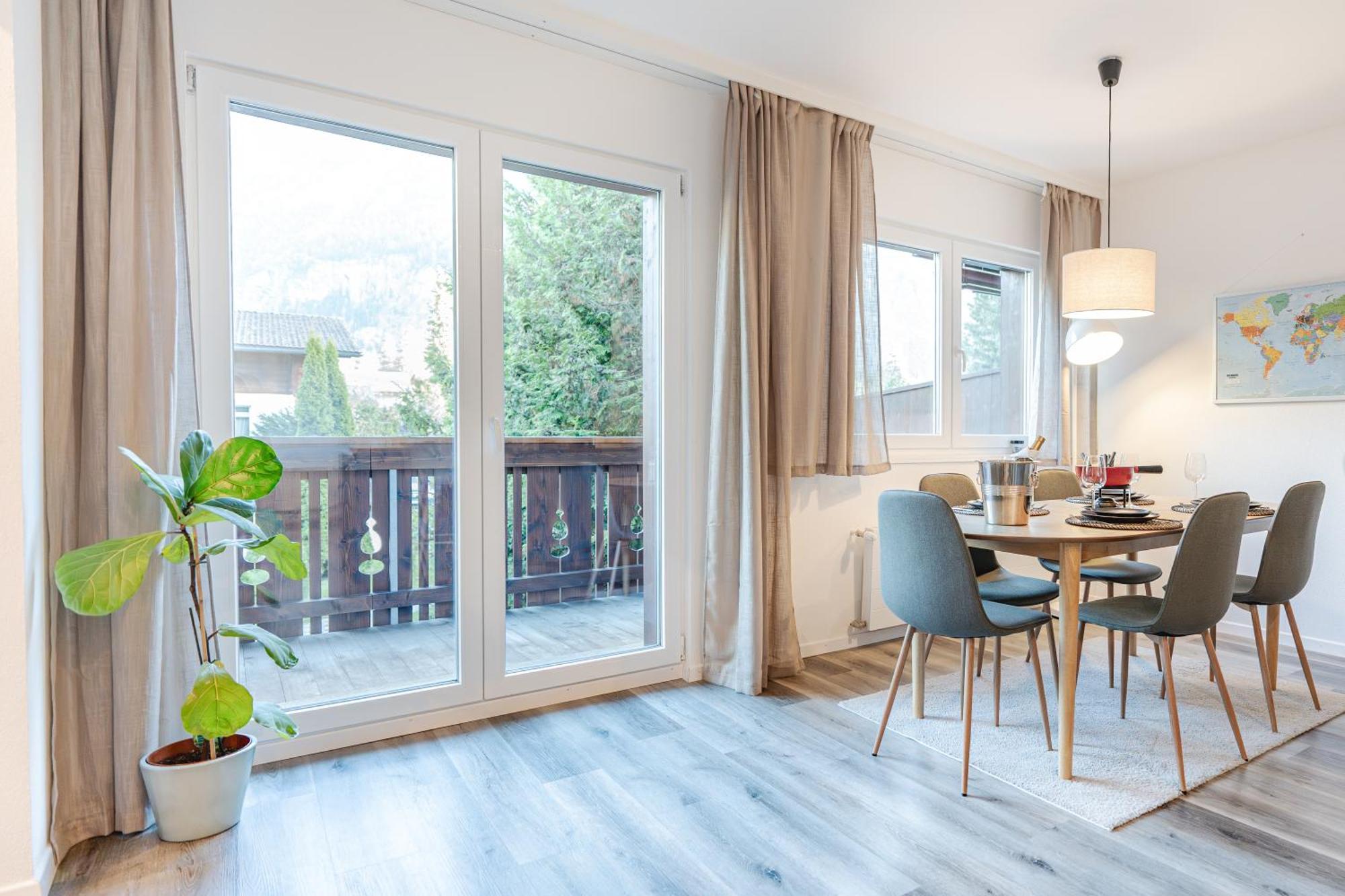 Bellevue & Classy Mountain View Apartment Kandersteg Zewnętrze zdjęcie