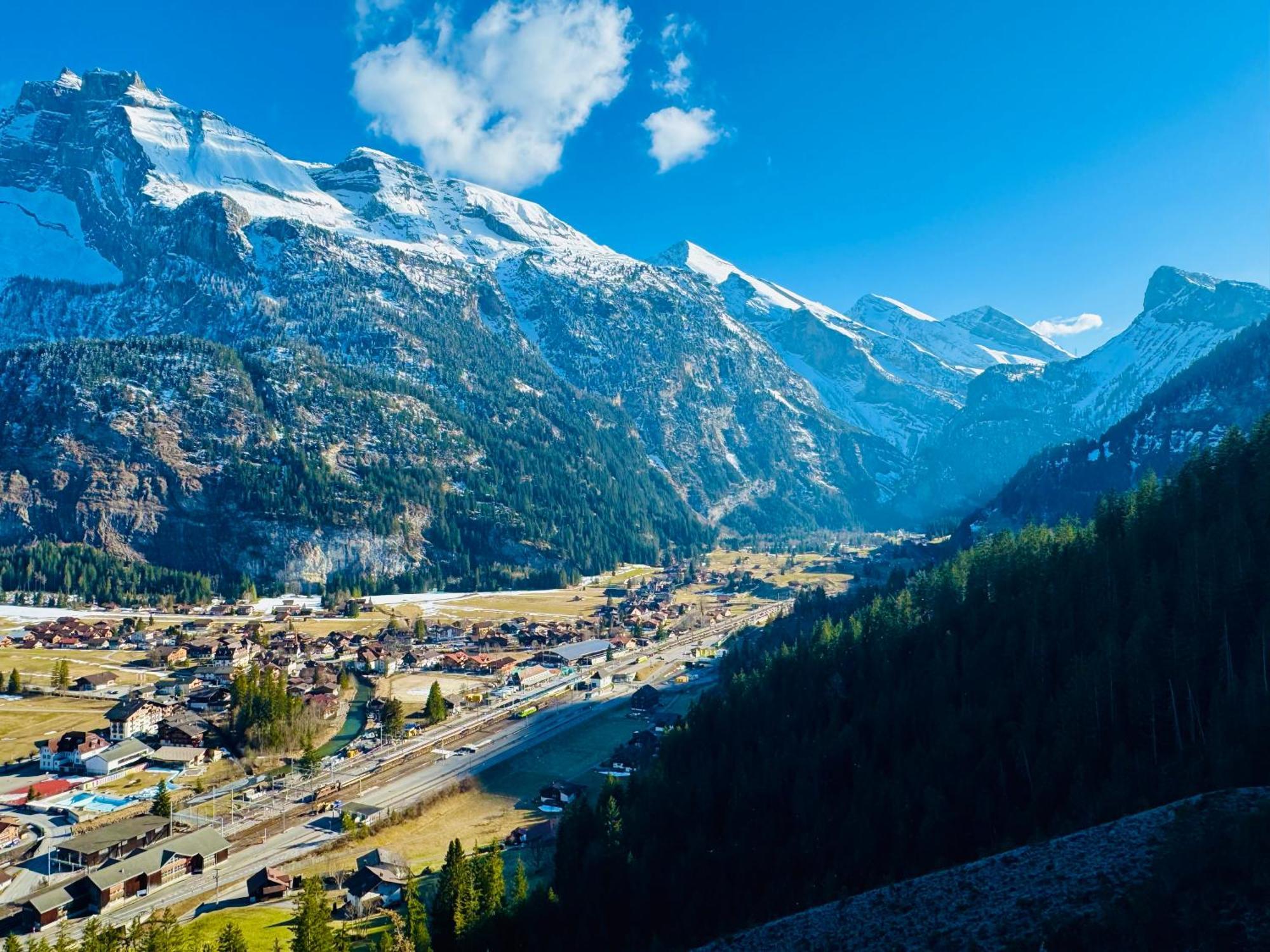 Bellevue & Classy Mountain View Apartment Kandersteg Zewnętrze zdjęcie